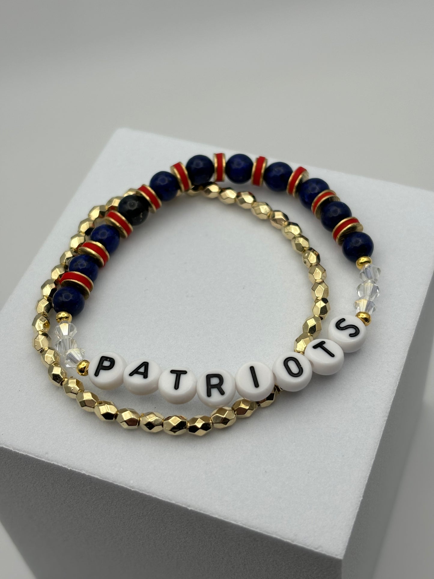 Beads for a Cause— School Spirit *But Make It Fancy* Bracelet Stack