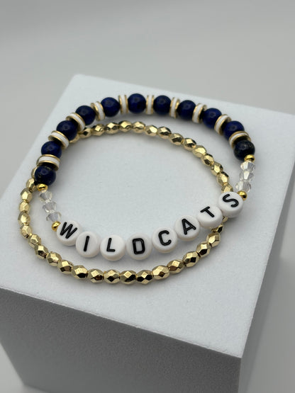 Beads for a Cause— School Spirit *But Make It Fancy* Bracelet Stack