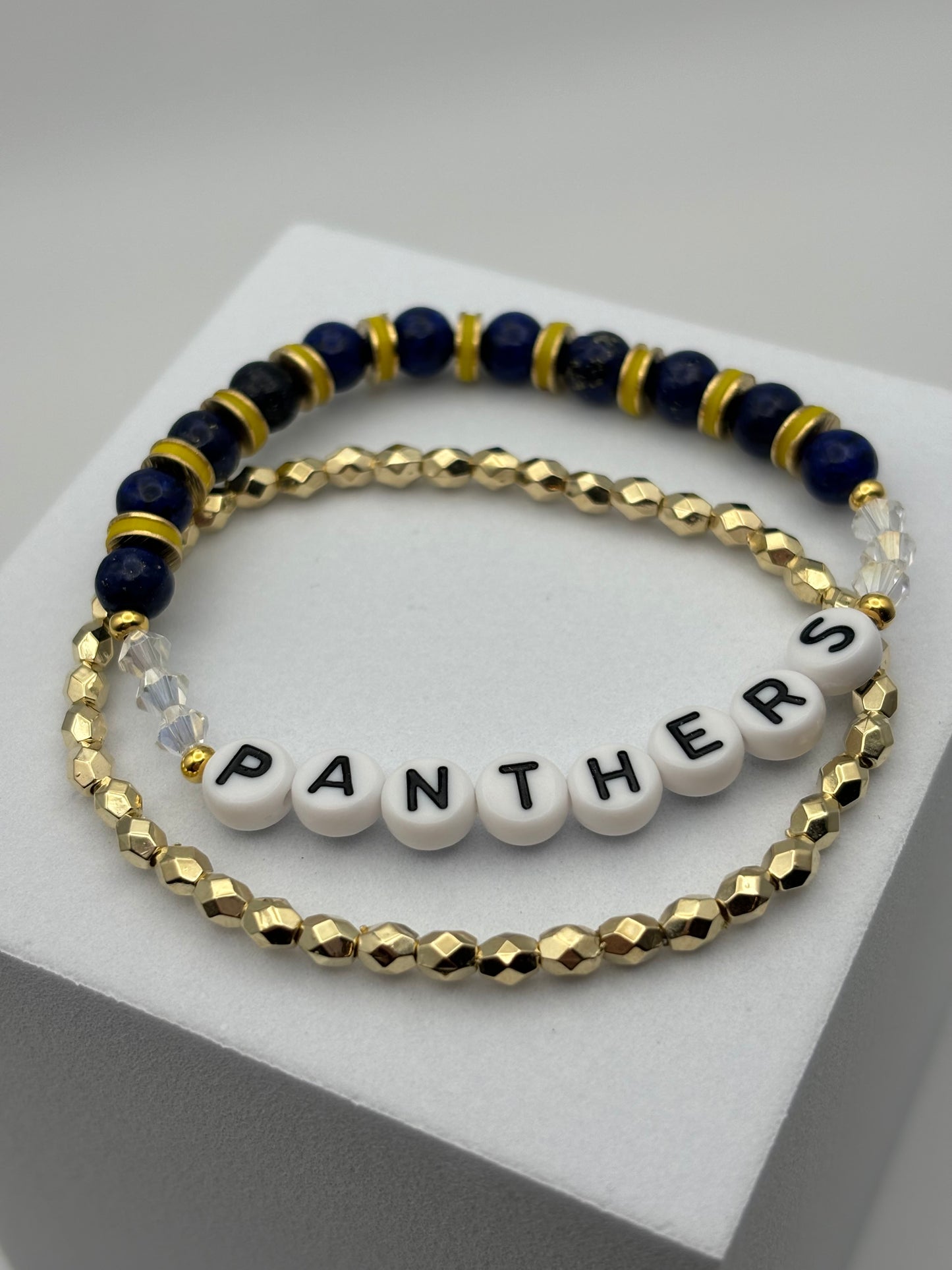 Beads for a Cause— School Spirit *But Make It Fancy* Bracelet Stack
