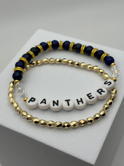 Beads for a Cause— School Spirit *But Make It Fancy* Bracelet Stack