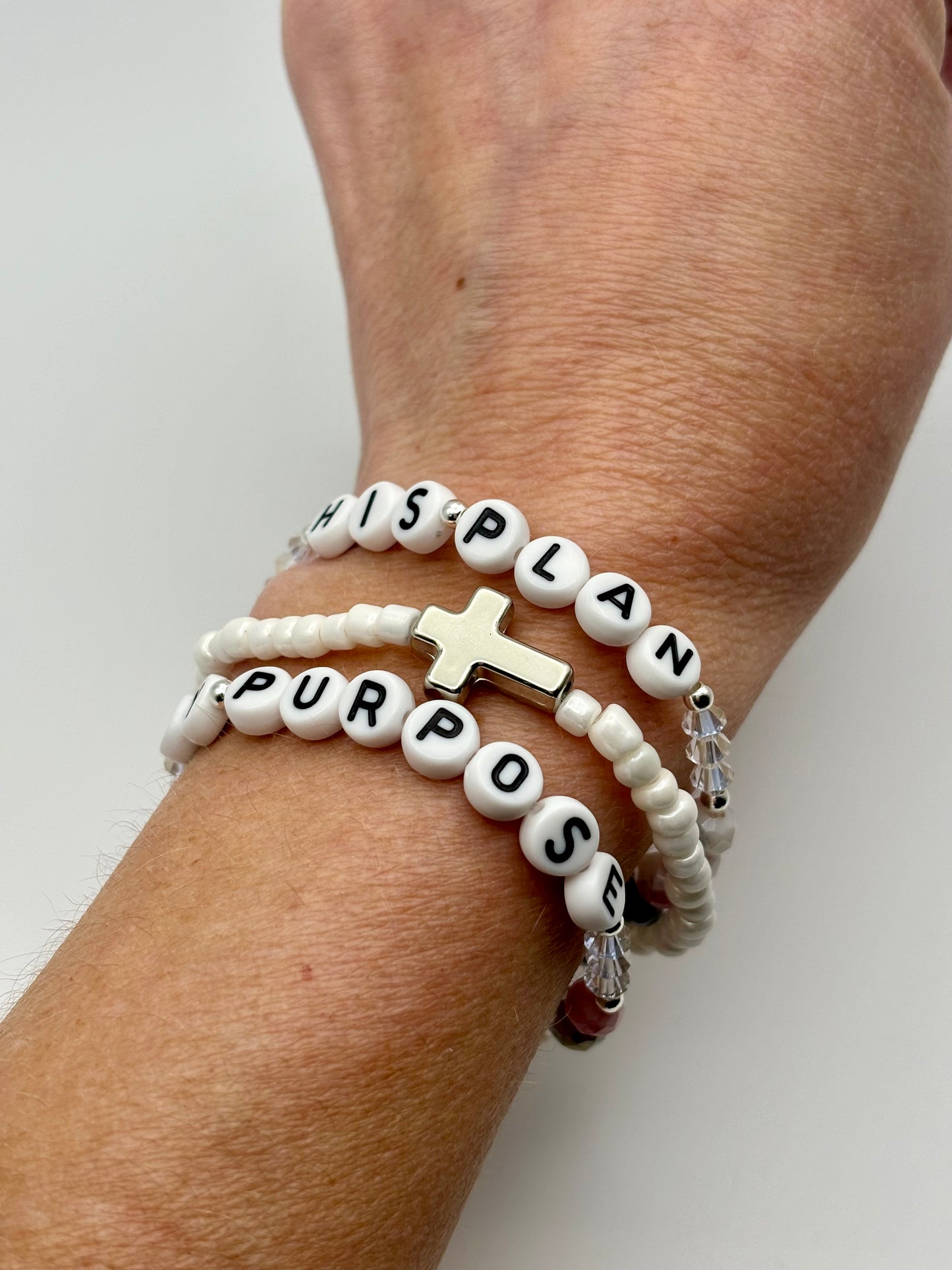 His Plan + My Purpose Bracelet Stack