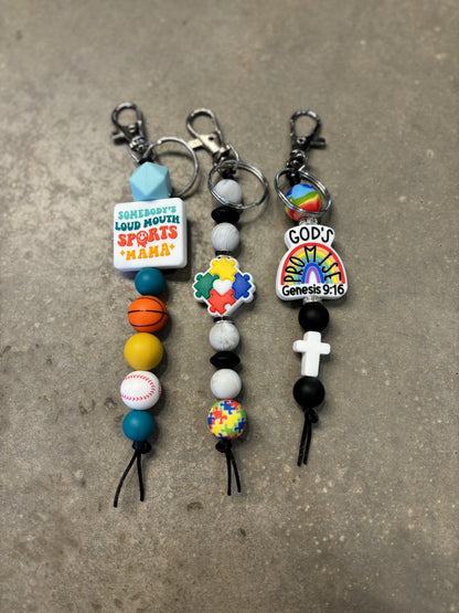 Beaded Keychains