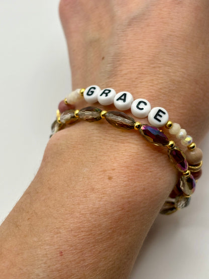 Grace bracelet stack