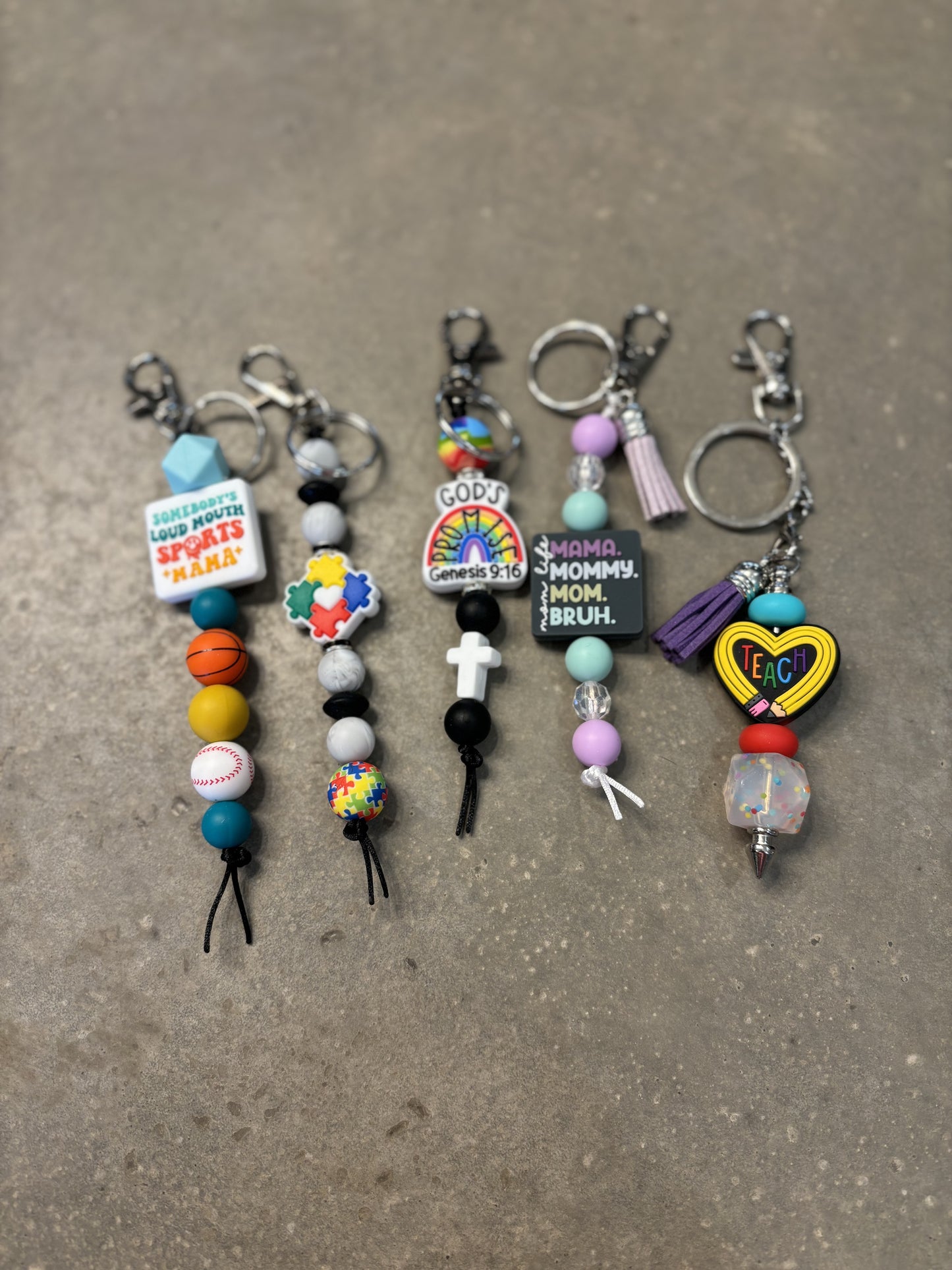 Beaded Keychains