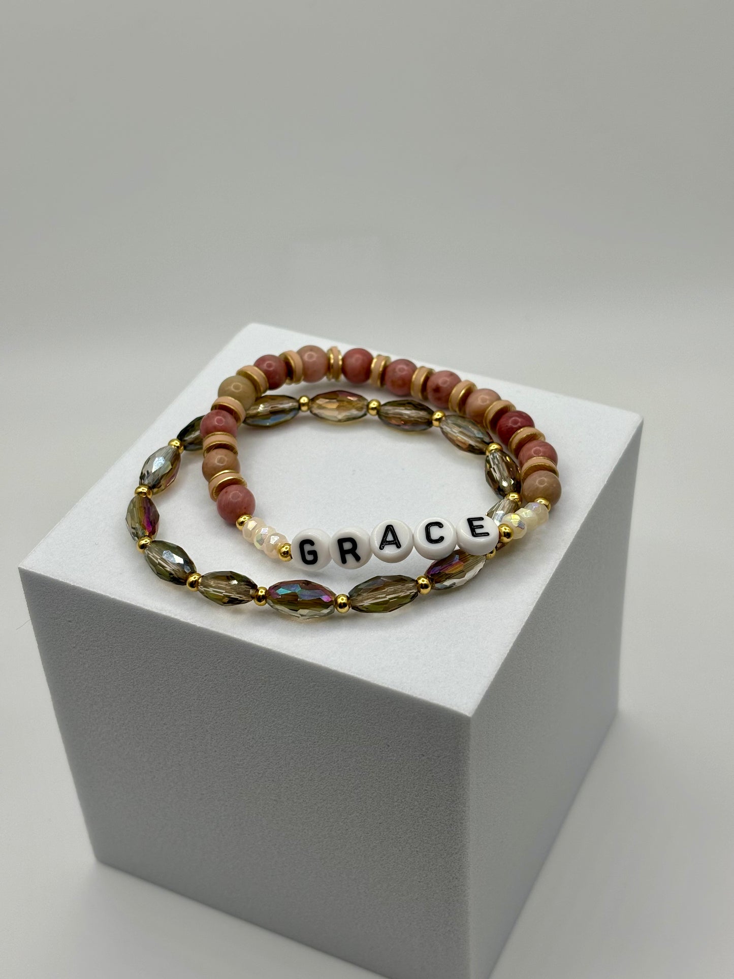 Grace bracelet stack
