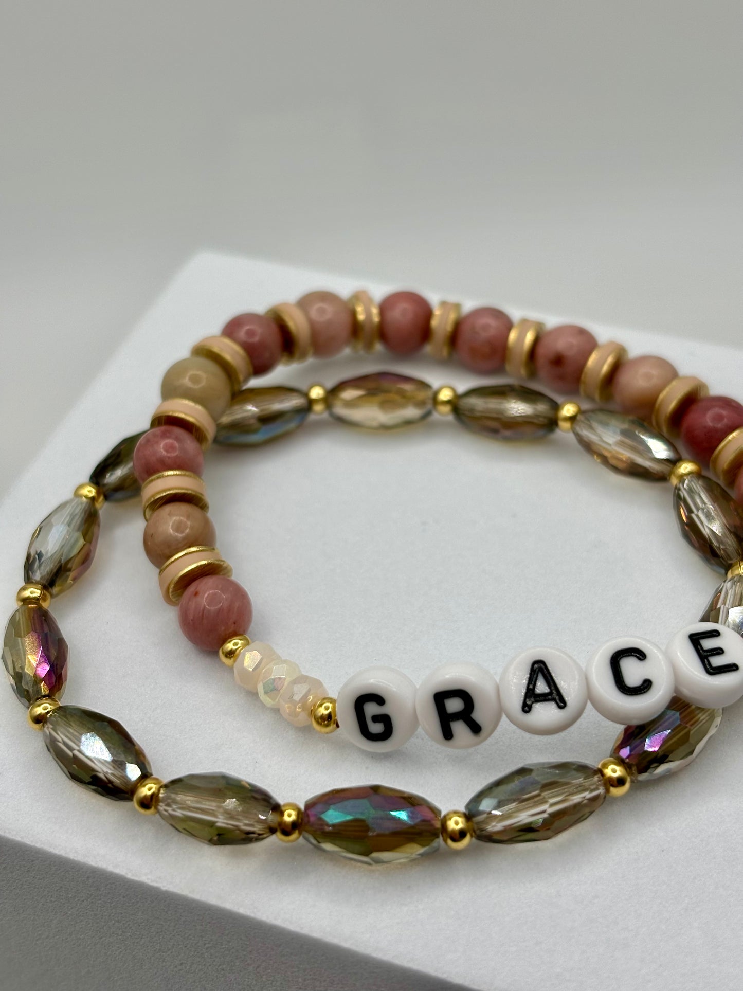 Grace bracelet stack