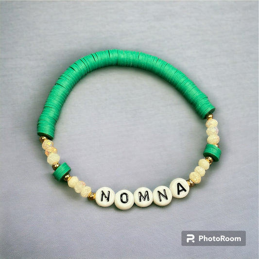 Custom name bracelet